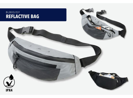 TROIKA Gürteltasche REFLACTIVE BAG Werbeartikel