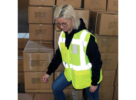 Warnweste MULTI-POCKET Gr. M Werbeartikel