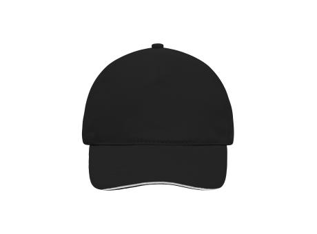 Product image 5 Panel Sandwich Cap - 5 Panel Cap mit kontrastfarbigem Sandwich Werbeartikel