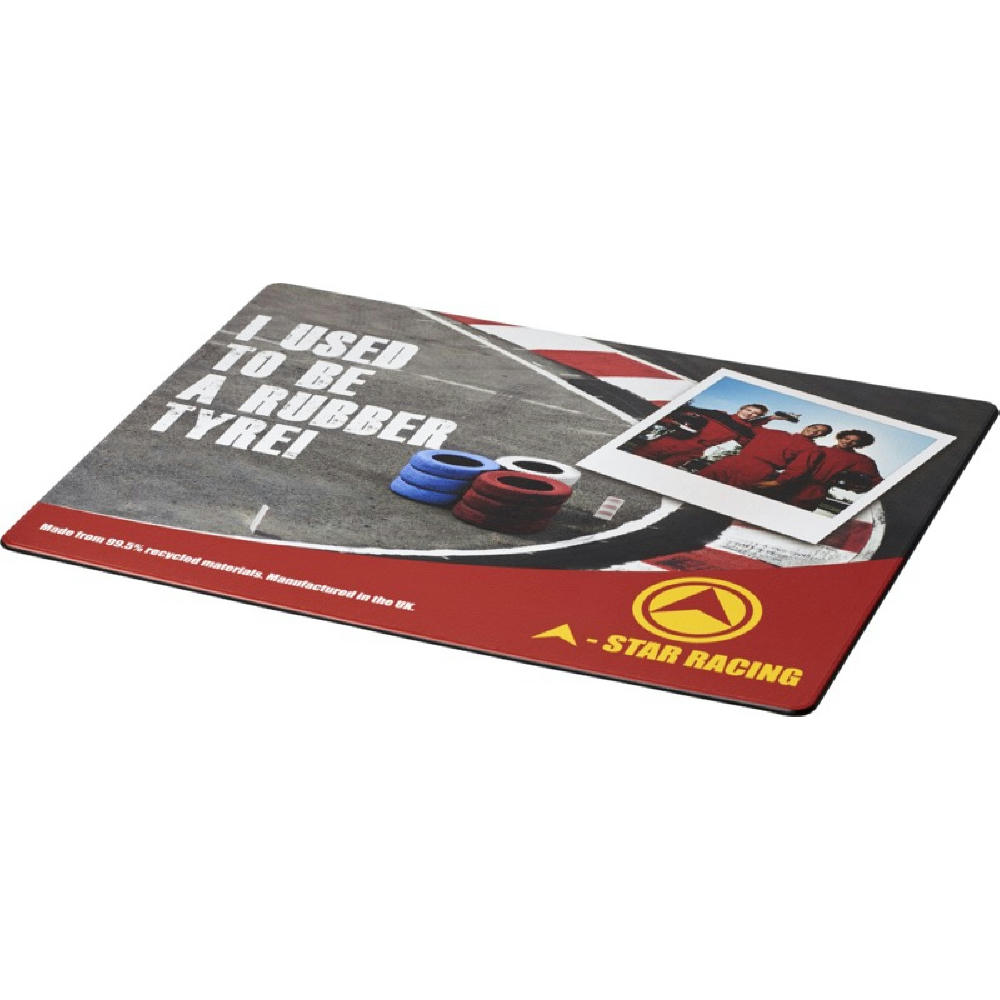 Product image Brite-Mat® Mauspad mit Reifenmaterial Werbeartikel