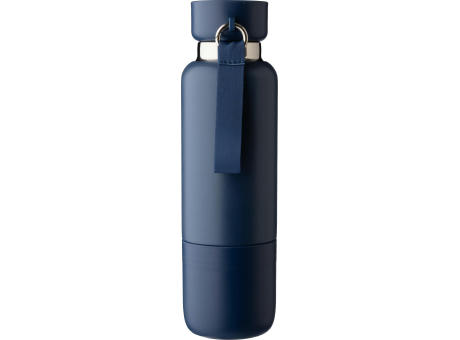 Doppelwandige Flasche aus Edelstahl (500 ml) Lieselotte Werbeartikel