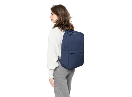 Rucksack Seraphina aus recyceltem Poly-Baumwollgewebe (330 g/m2) bedrucken