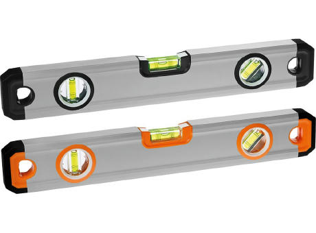 Aluminium-Wasserwaage "Solid Alu Level 400 orange" Werbeartikel