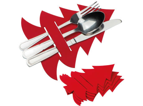 Product image Bestecktasche in Christbaumoptik Werbeartikel