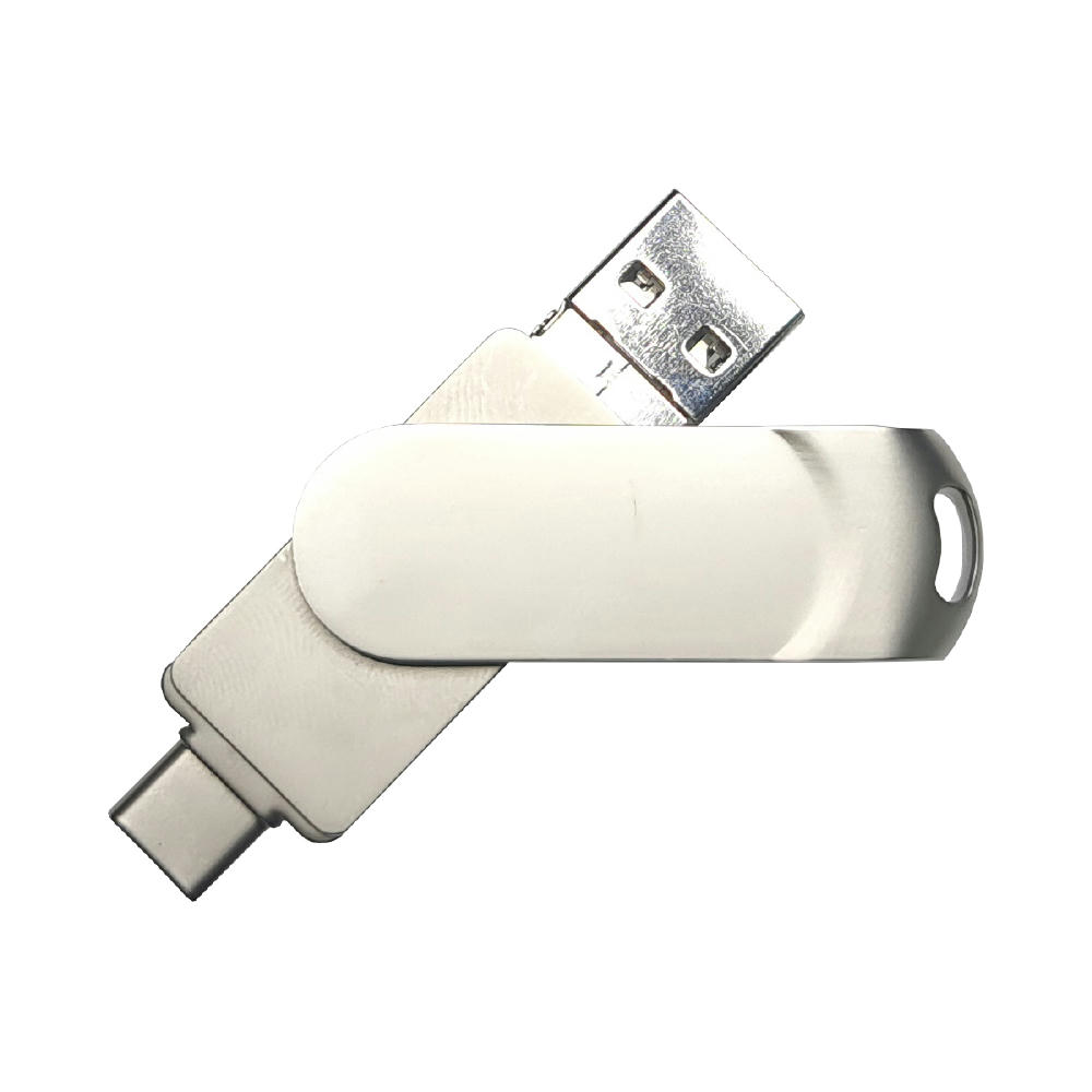 Product image USB-Stick 4in1 OTG 06 USB 3.0 Flash Disk 8 GB Silber Werbeartikel