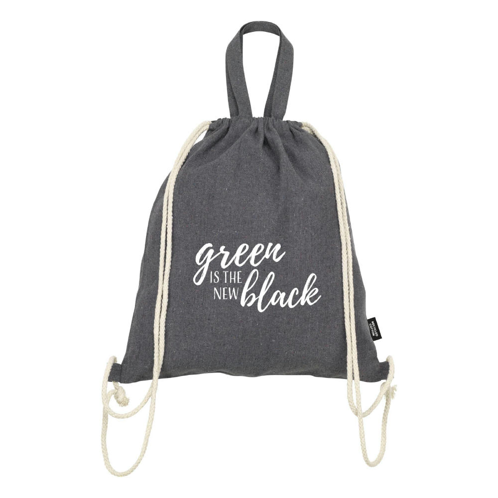 GRS Recycled Cotton PromoBag Plus (180 g/m²) Rucksack Werbeartikel