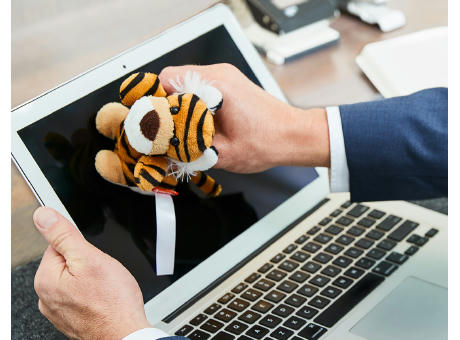 Schmoozies® XXL Tiger Werbeartikel