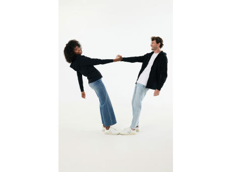 IQONIQ Abisko Zip-Kapuzenpullover aus recycelter Baumwolle Werbeartikel