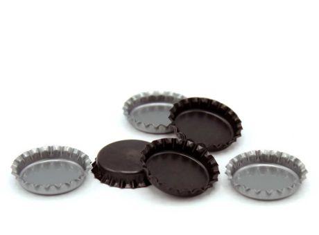 Kronkorken Dart Krony incl. 4c Etikett auf Bull-Eye Werbeartikel