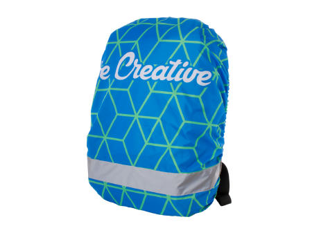 Individuelle, reflektierende Rucksackhülle CreaBack Reflect bedrucken