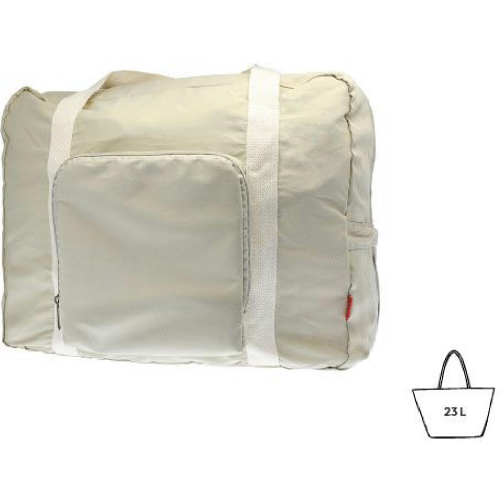 Product image Faltbare Reisetasche 'Tenerife', Polycotton beige Werbeartikel
