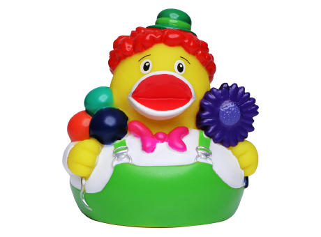 Quietsche-Ente Clown Werbeartikel