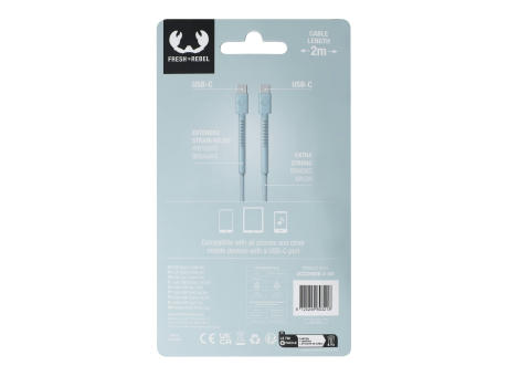 2UCC200 | Fresh 'Rebel USB-C Kabel 2.0m bedrucken