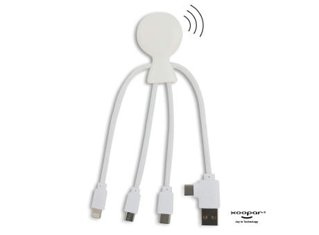 Product image 2099 | Xoopar Mr. Bio Smart Charging cable with NFC Werbeartikel