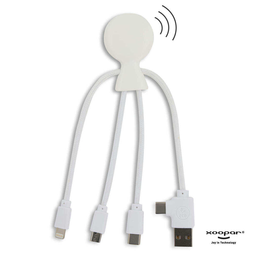 Product image 2099 | Xoopar Mr. Bio Smart Charging cable with NFC Werbeartikel