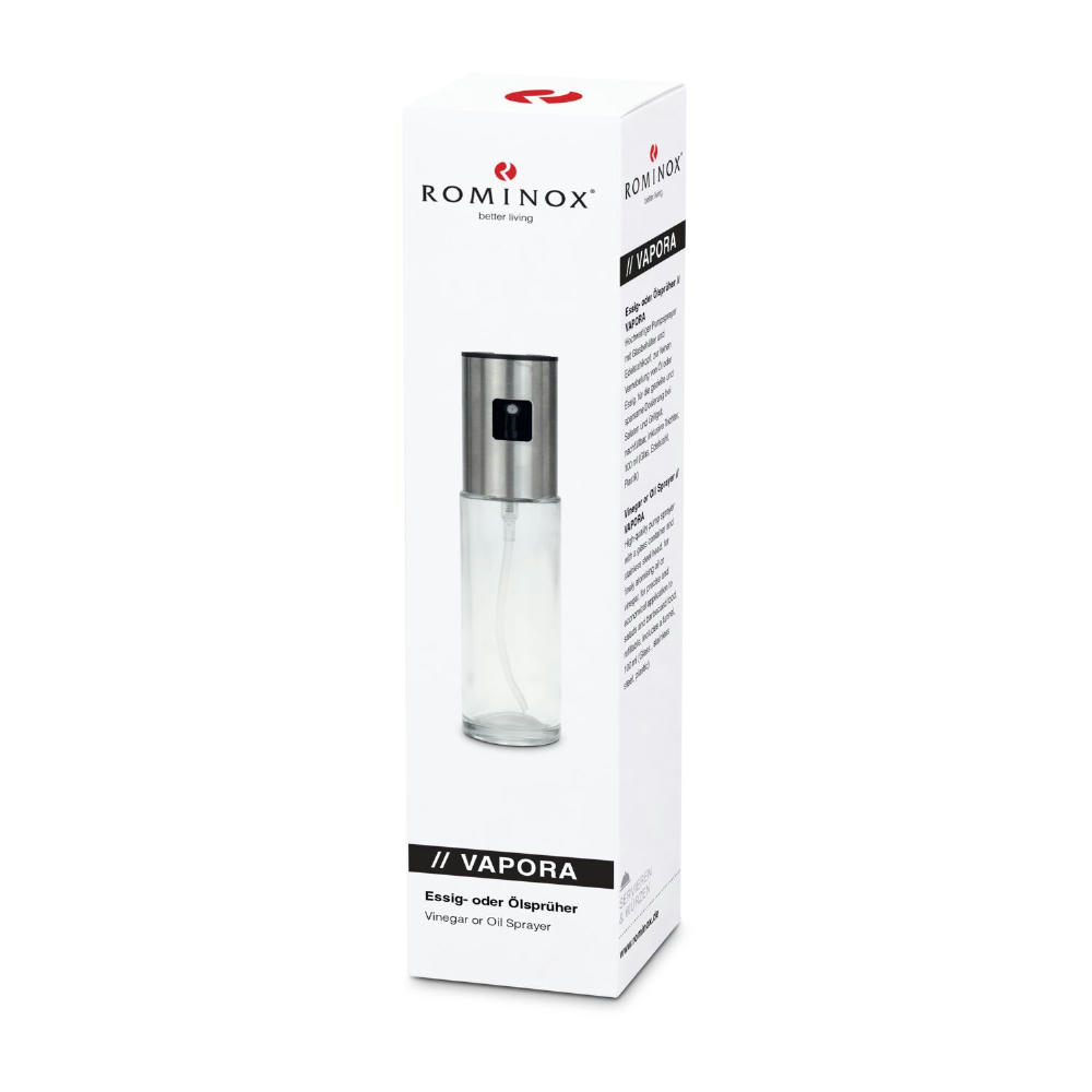 ROMINOX® Essig - oder Ölsprüher // Vapora 100 ml, inkl. Trichter Werbeartikel