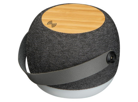 Product image RPET Lautsprecher mit Induktionsladefläche Piacenza Werbeartikel