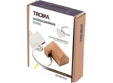 TROIKA Schlüsselanhänger BAUMHAUS Werbeartikel