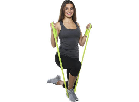 Fitnessband rot (mittel) - nachhaltig & vegan - ab 400 St. bedrucken