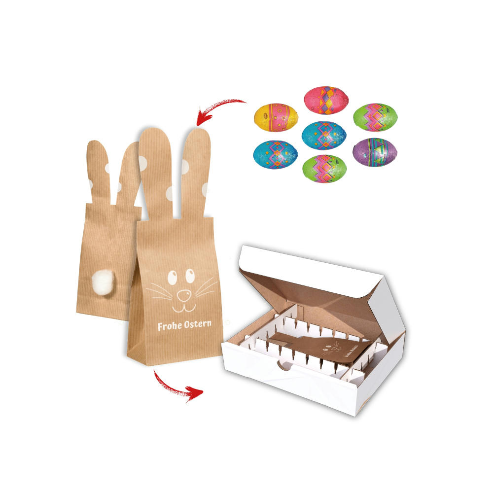 Product image Bunny Bag Eieiei mit Versandbox Werbeartikel