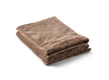 Product image Kosta Linnewafveri Fleece Plaid Jaquard 130x170 cm Werbeartikel