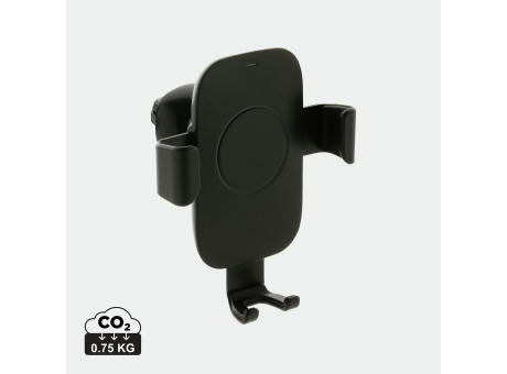 10W Wireless Charging Autohalter aus RCS Plastik Werbeartikel
