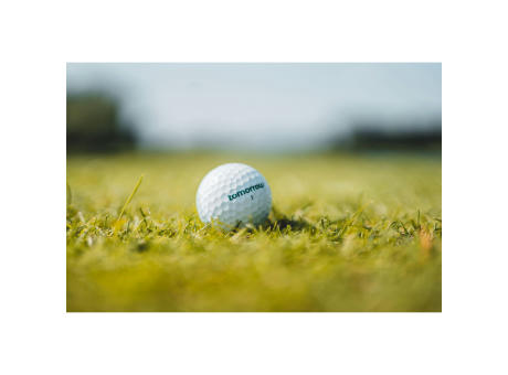 tomorrow golf Single Pack Recycled Golf Balls Werbeartikel