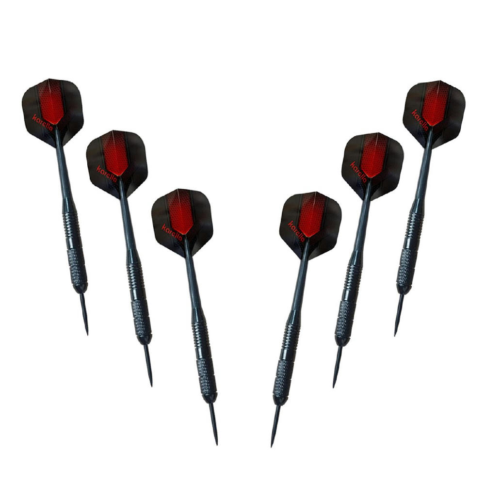 Dart Labor Dartboard BullOut Tournament mit 2 Sets Darts | inkl. 4c Druck Werbeartikel