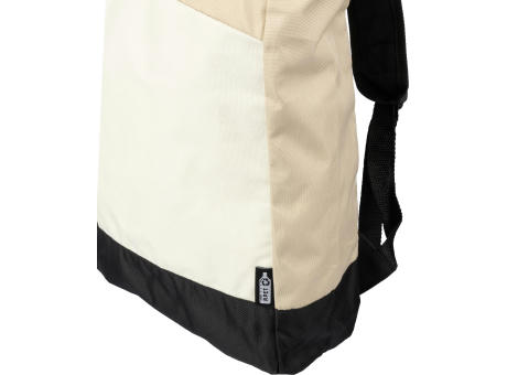 rPET (600D) Rolltop-Rucksack Marlene Werbeartikel