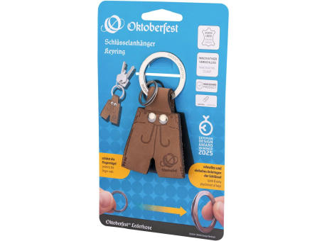 TROIKA Schlüsselanhänger OKTOBERFEST™ LEDERHOSE Werbeartikel
