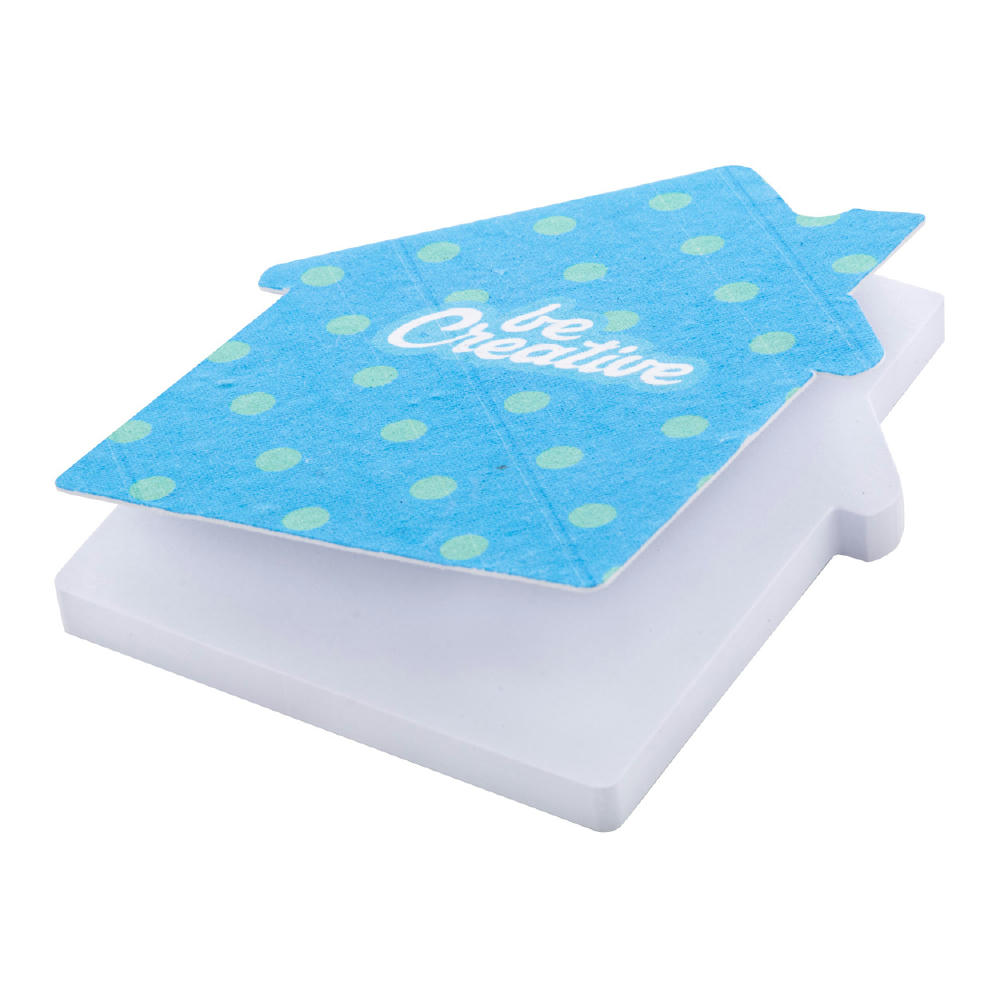 Product image Individueller Haftnotizblock CreaStick Seed House Werbeartikel