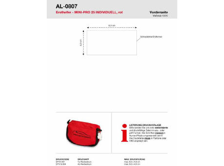 Ersthelfer MINI-PRO 25 Werbeartikel