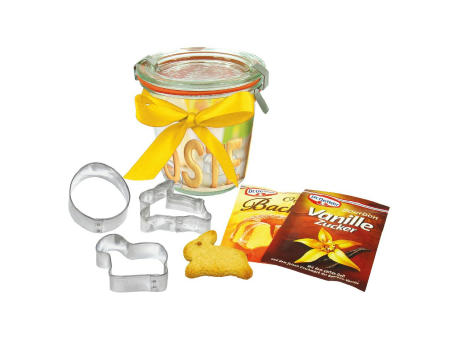 Product image Oster-Backförmchen im Weck-Glas Werbeartikel