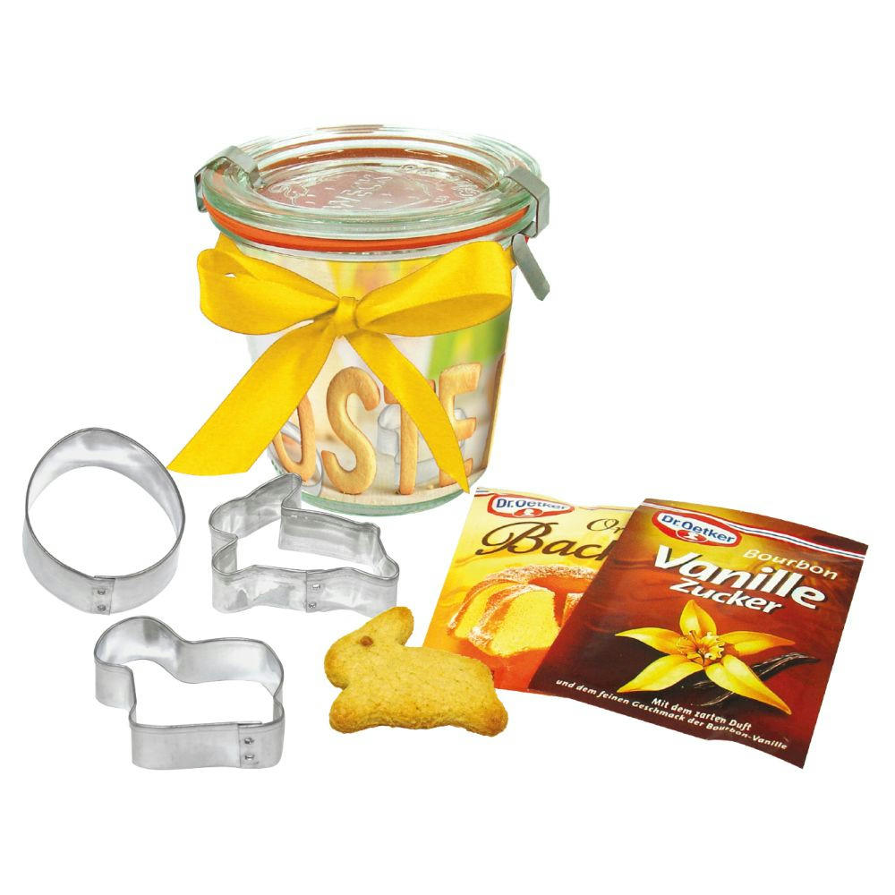 Product image Oster-Backförmchen im Weck-Glas Werbeartikel