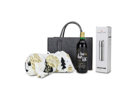 Geschenkset / Präsenteset: Gemütliche Filztasche bedrucken