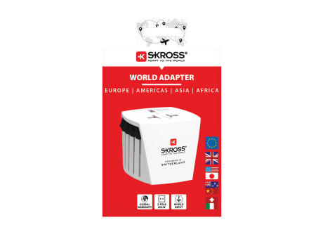 SKROSS World Travel Adapter MUV Micro Werbeartikel