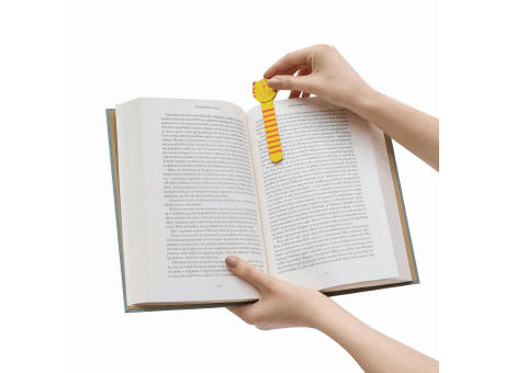 FUNNY ANIMALS - Holz-Lesezeichen, 4-fach sortiert, Preis pro Stück Werbeartikel