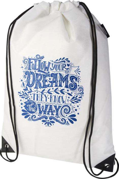 Evergreen Sportbeutel aus recyceltem GRS Non Woven 5 L bedrucken