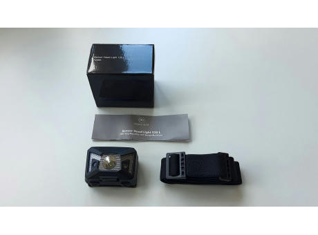 LED Stirnleuchte mit Sensorfunktion "Sensor Head Light 125 L" Werbeartikel