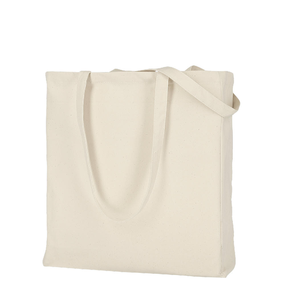 Product image T16013-TEXXILLA Canvas-Tasche CLASSIC mit zwei langen Henkeln, Boden- und Seitenfalte Werbeartikel