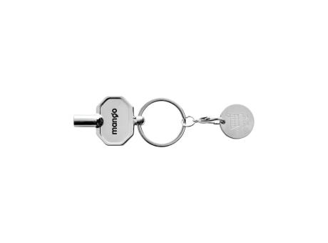 RCS Heizkörpschlüssel & Einkaufswagens-Chip am Schlüsselring bedrucken