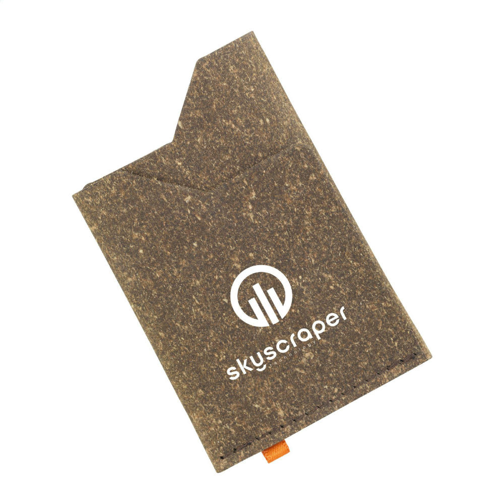 Recycled leather cardholder Kartenhalter Werbeartikel