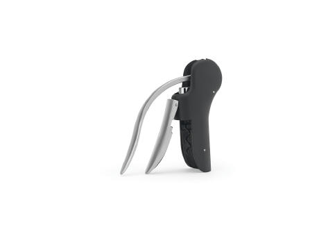 LAGREIN. Korkenzieher aus ABS und Zink mit automatischem Hebel für das leichtere Öffnen Werbeartikel