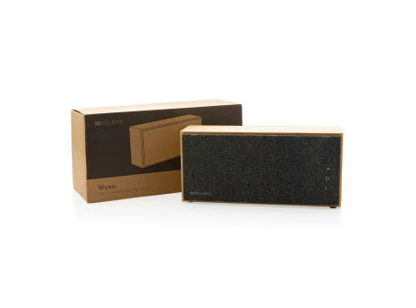 Wynn 20W kabelloser Bambus Lautsprecher Werbeartikel