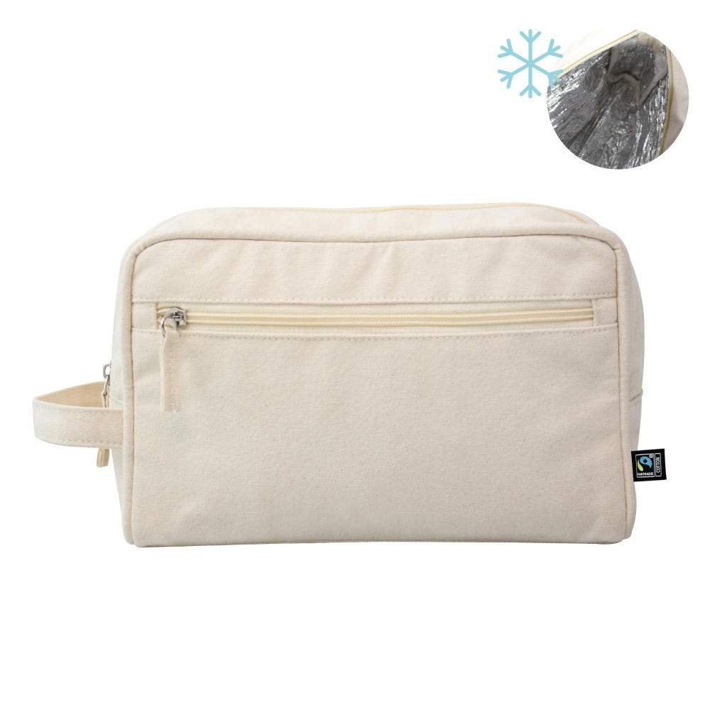 Fairtrade Mini Kühltasche *Olaf* nature Werbeartikel