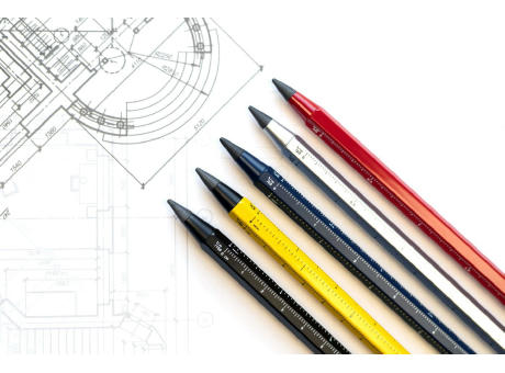 TROIKA Multitasking-Bleistift CONSTRUCTION ENDLESS Werbeartikel