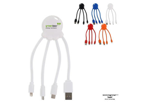 2087 | Xoopar Octopus Charging cable bedrucken