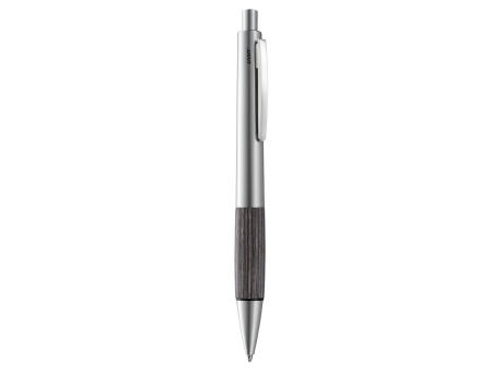 Product image Kugelschreiber LAMY accent silver-black M-schwarz Werbeartikel