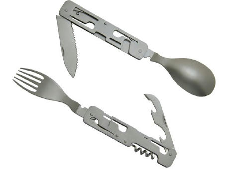 Product image Besteckset 'Papagayo', mit einer Tasche aus Neopren Werbeartikel