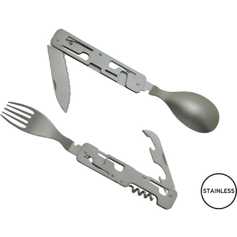 Product image Besteckset 'Papagayo', mit einer Tasche aus Neopren Werbeartikel